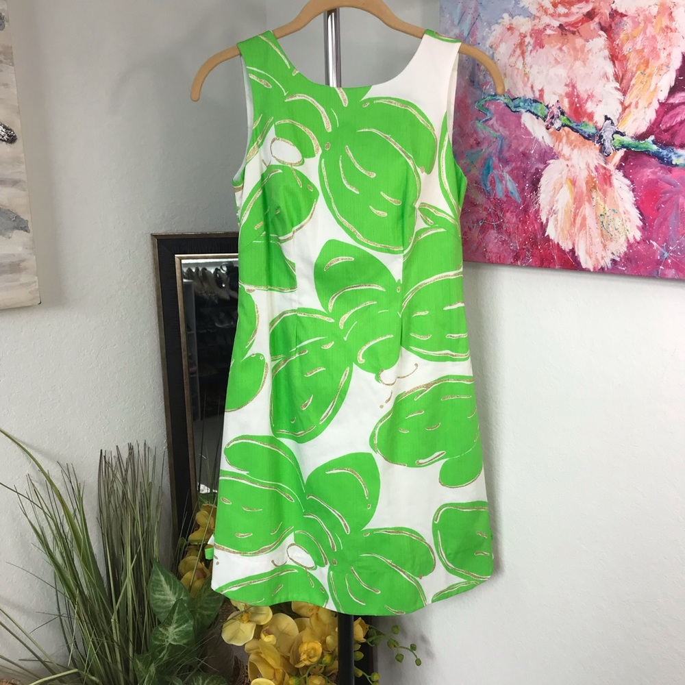 Lilly Pulitzer Delia Shift Dress Bumble Bee Print
